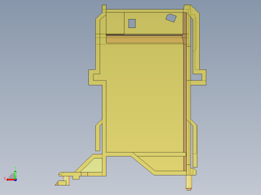 爱普生打印机支架的注射模具设计-滑块抽芯注塑模含开题及9张CAD图后视缩略图