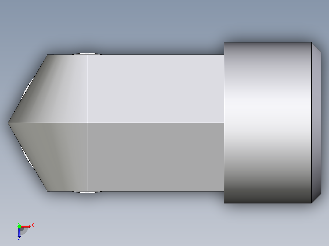 卡套式工业通用硬管接头EO_Male_stud_elbow_WE12SR71X俯视图