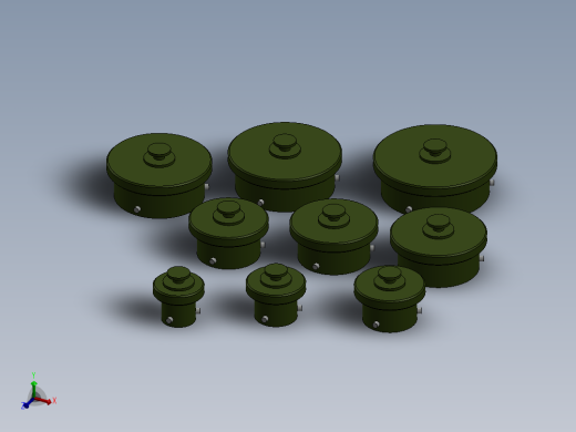 08至24号圆形连接器的防尘盖