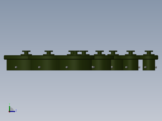 08至24号圆形连接器的防尘盖左视缩略图