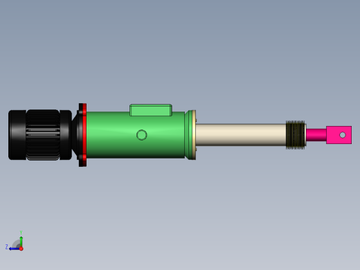 整体外置式电液推杆DYTZW15000右视缩略图