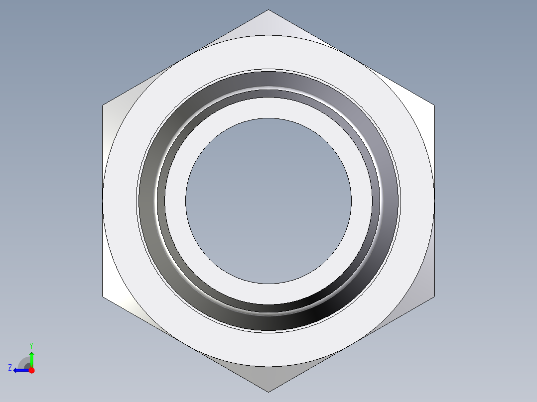卡套式工业通用硬管接头EO_Swivel_connector_EGEO38SMCF右视图