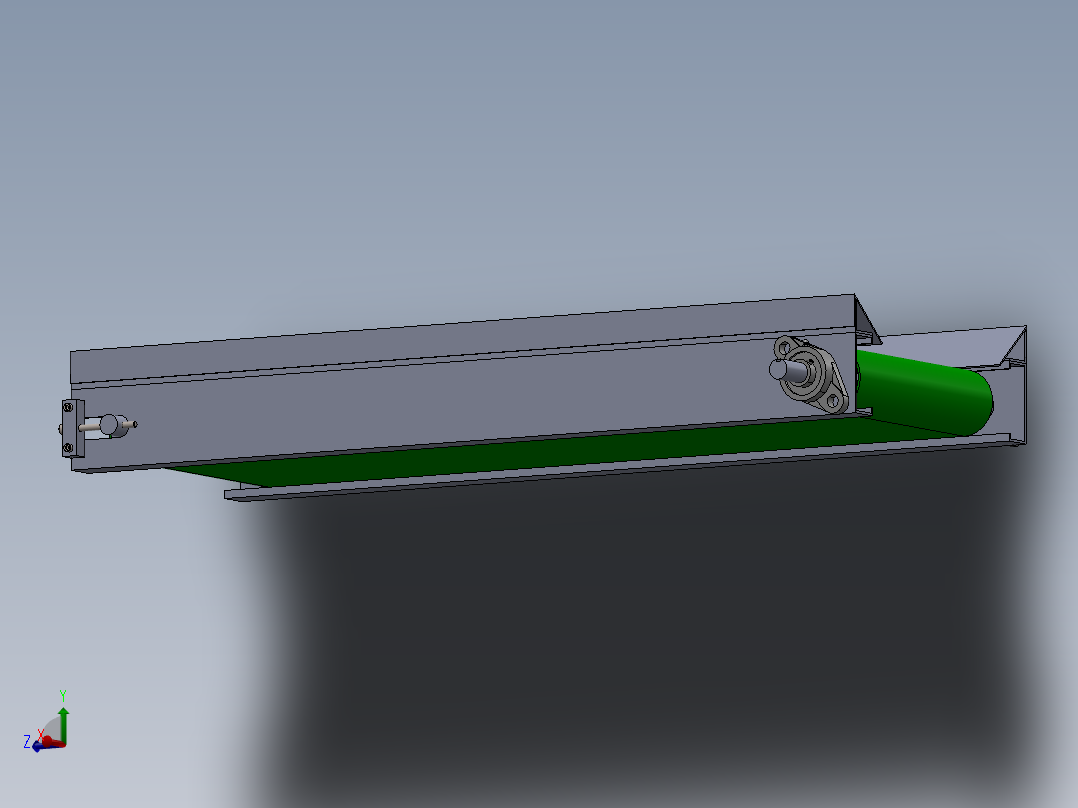 皮带输送机 (78)主视图