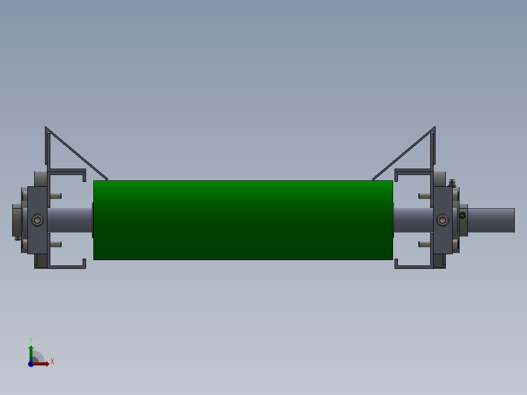 皮带输送机 (78)前视图