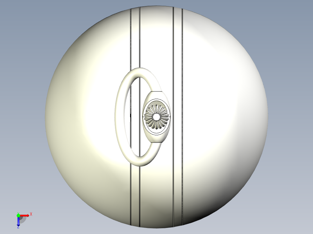 时钟子dan俯视图