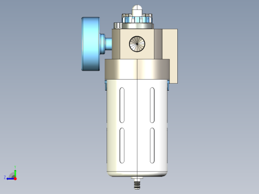 油水分离器AC AFC BC BFC系列10款右视缩略图