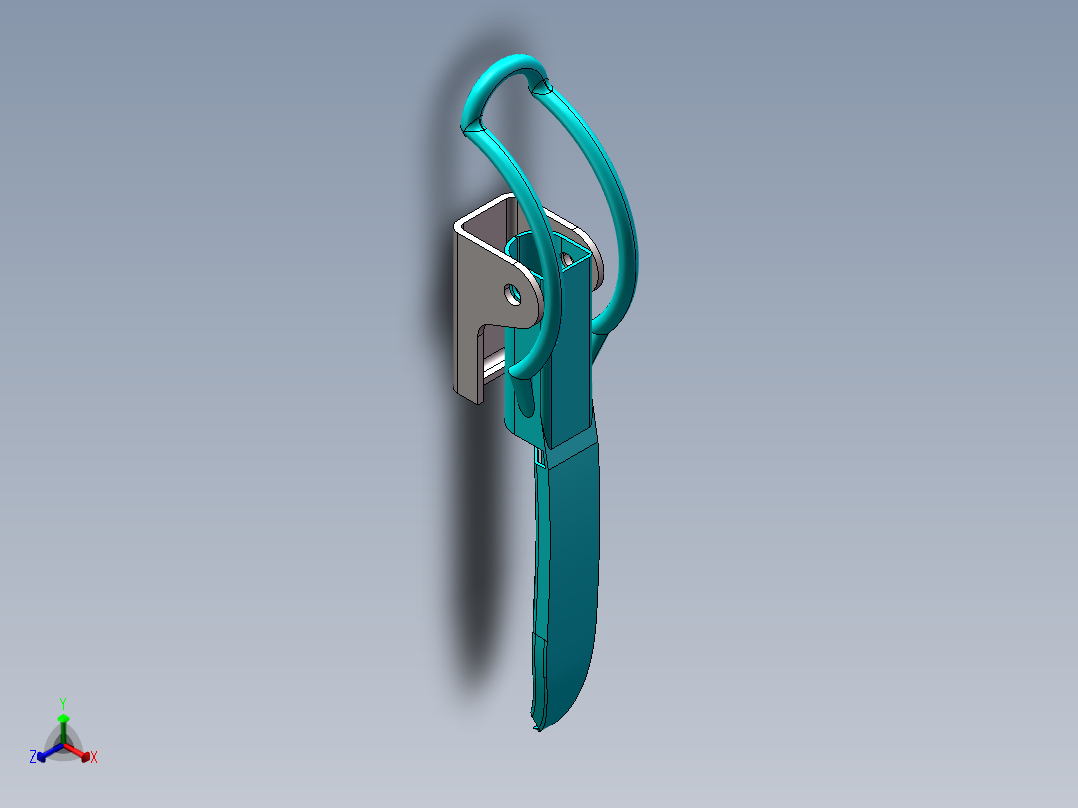 车厢体组装-遥控全地形八驱运输车2正等轴测图