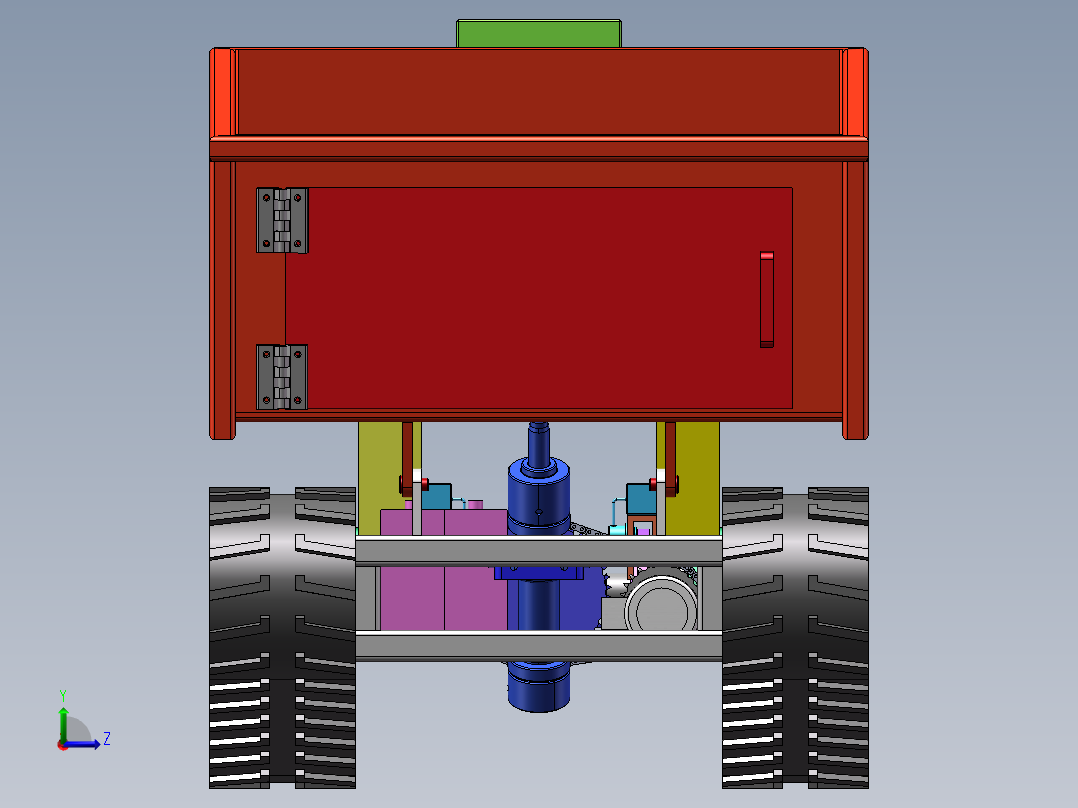 履带式装运车SW三维==1467950==200左视图