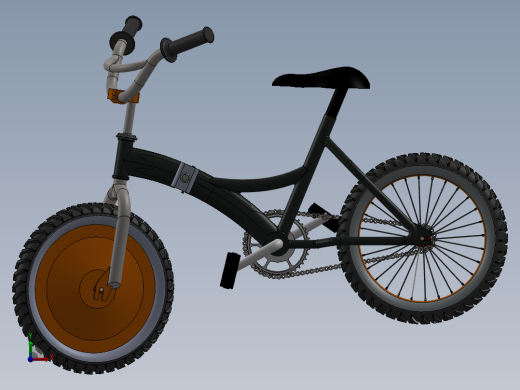 电动自行车 摩托车 (12)前视缩略图