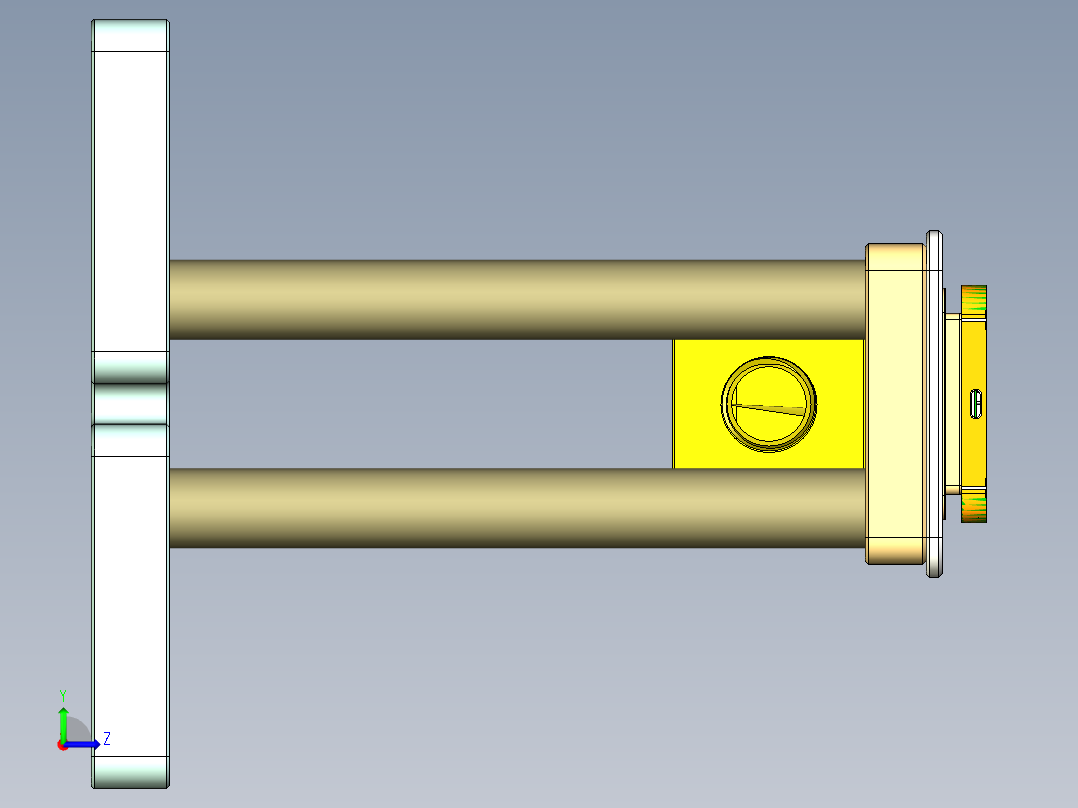 S1-CNC5.5笔记本CNC工装夹具三维模型-0509左视图