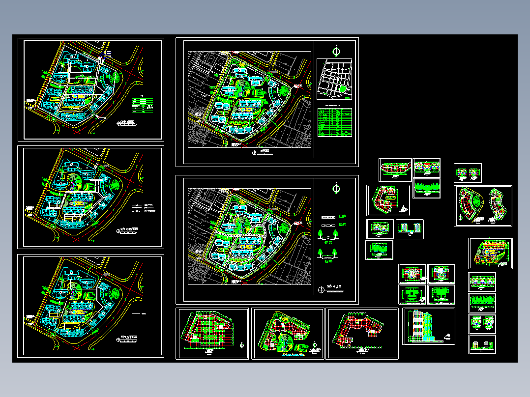 某花园综合住宅区详细规划
