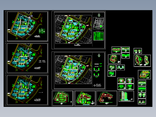 某花园综合住宅区详细规划