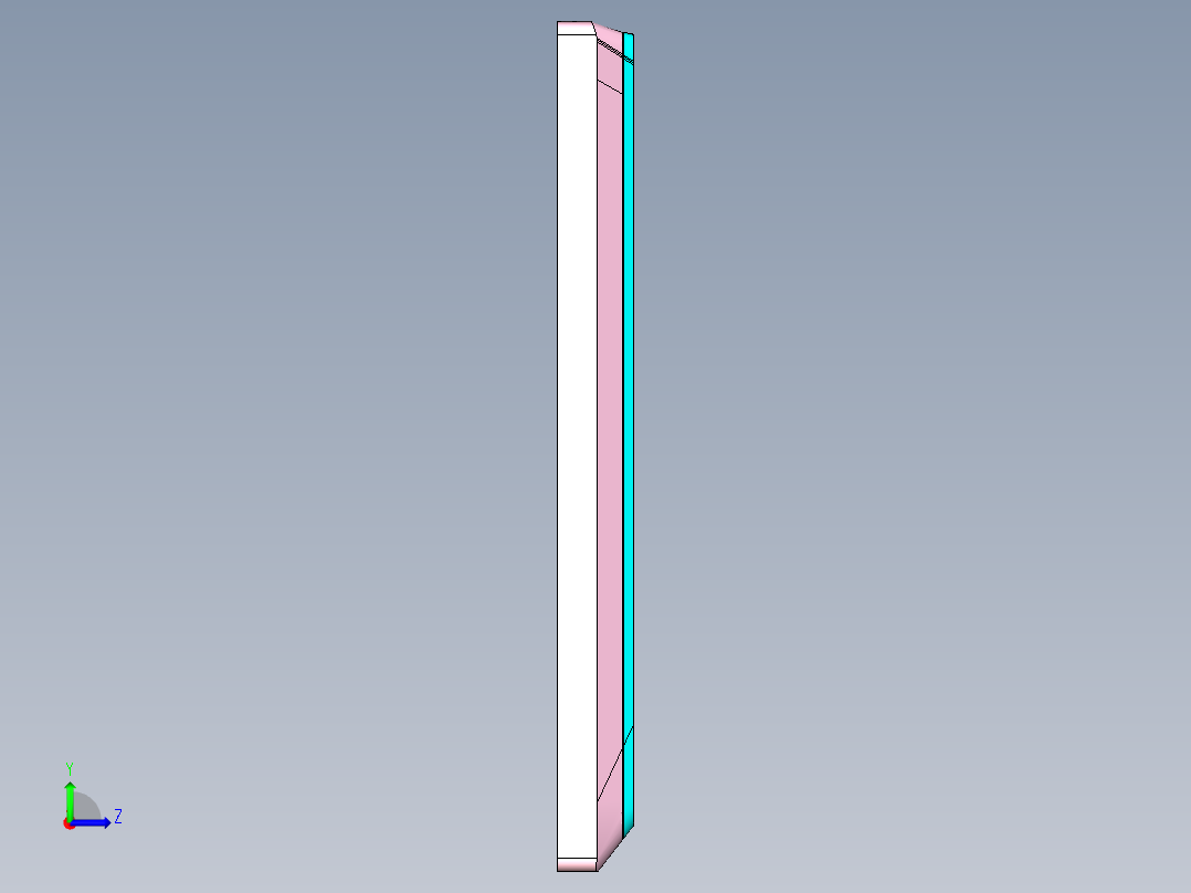 REACHER-A笔记本CNC工装夹具三维模型-CNC3DAMO左视图