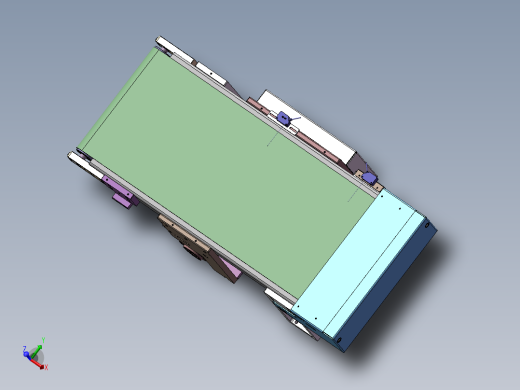 0.75米0.27米皮带输送机构