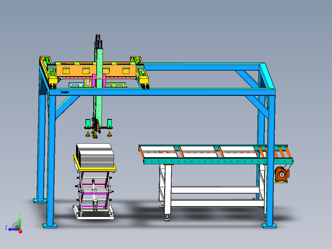 木板自动上料输送机设备