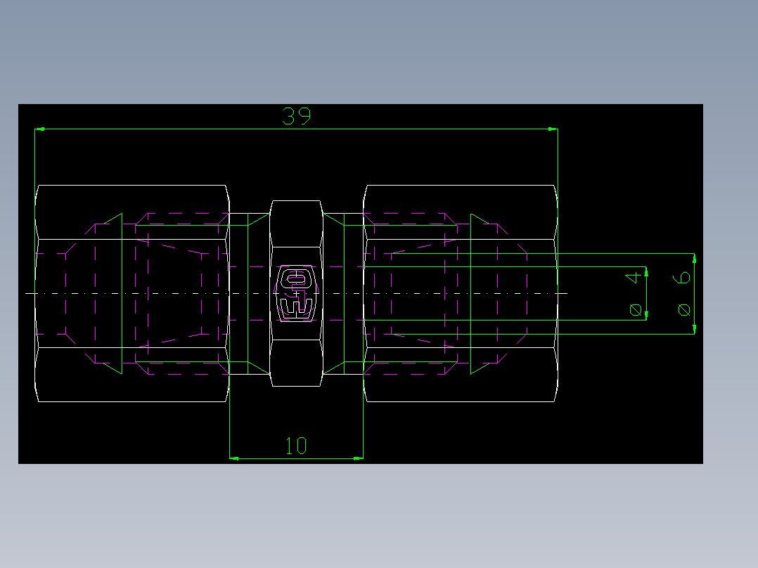 PARKER管接头EO Union G06L71_front