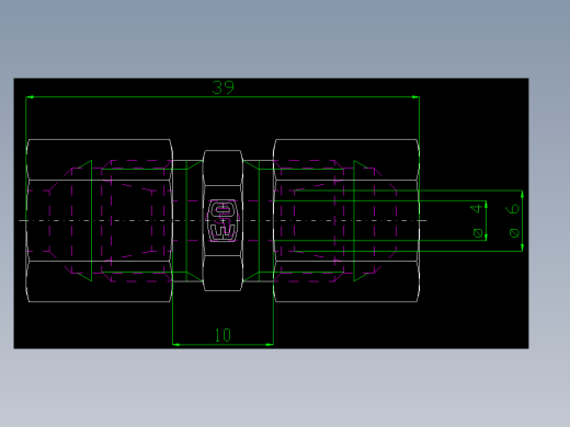 PARKER管接头EO Union G06L71_front