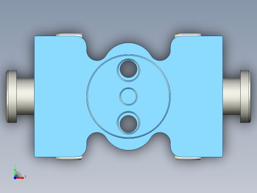 2004电机螺旋桨一键式安装和拆卸部件前视缩略图