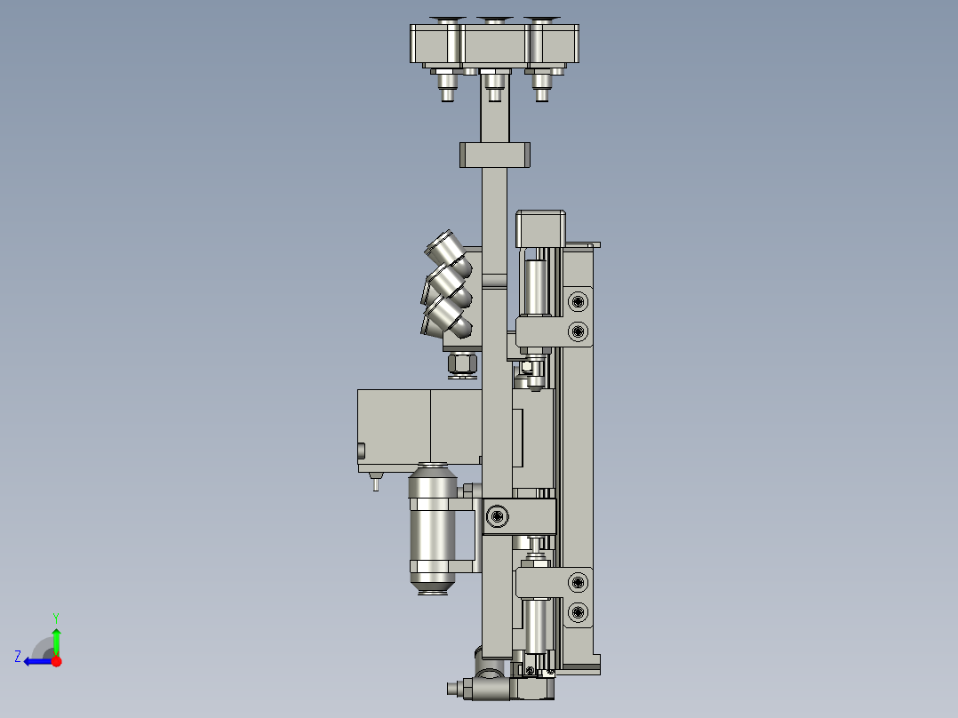 YSZ150B-03-03正极叠片机械手右视图