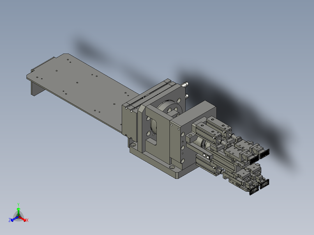 BY100边框吸取-LX181正等轴测图