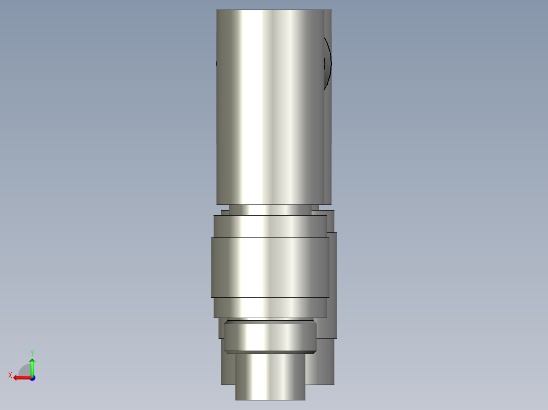 集线板组件-8头后视图