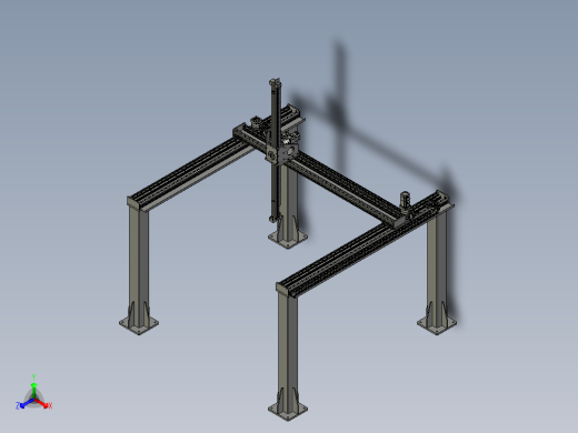 自动送料桁架机械手