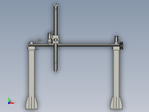 自动送料桁架机械手前视缩略图