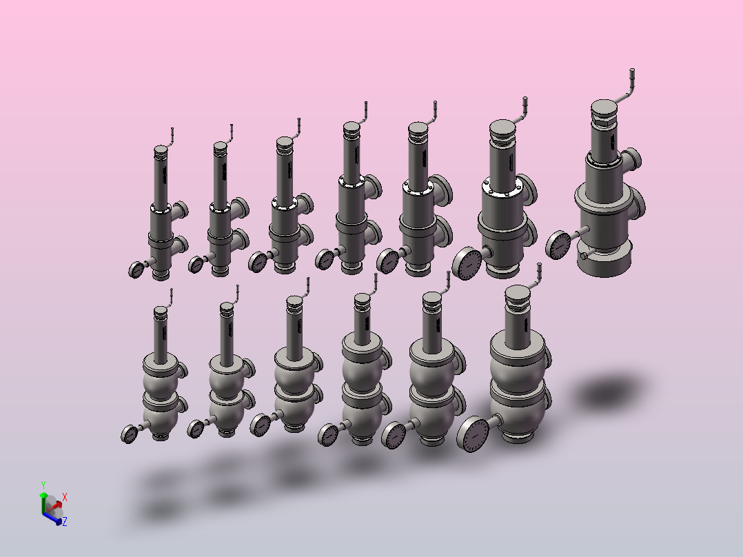二氧化碳减压阀 13款主视图