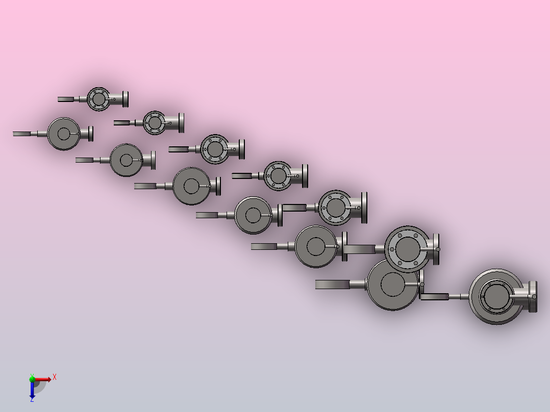 二氧化碳减压阀 13款俯视图