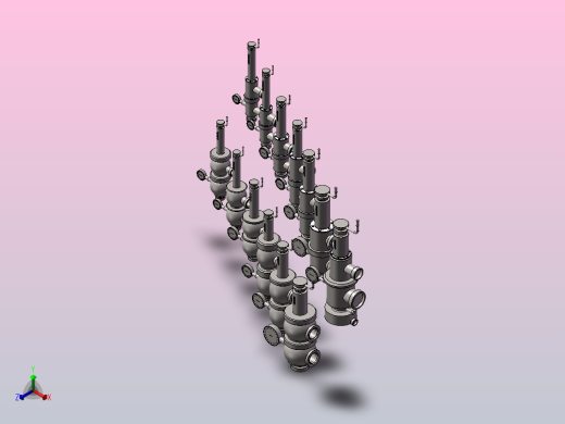 二氧化碳减压阀 13款正等轴测缩略图