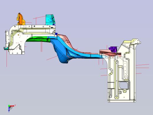 五十铃 700P轻卡 -车身-MD-5010100-N0俯视缩略图