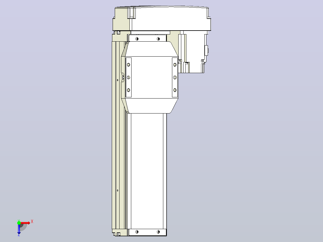 钢基模组TPA-KCR-8610C-340A1-MR-H0俯视图