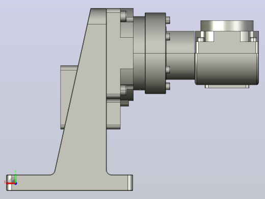 微型旋转轴XR85-60-10-M1（短款58.5mm）标准款后视缩略图