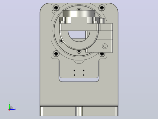 微型旋转轴XR85-60-10-M1（短款58.5mm）标准款左视缩略图