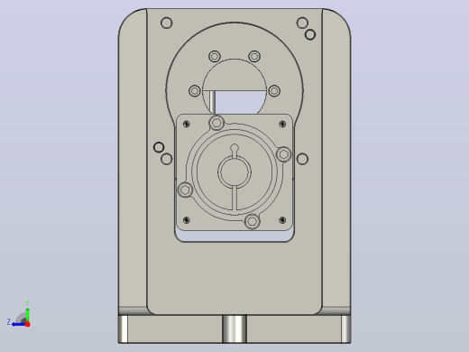 微型旋转轴XR85-60-10-M1（短款58.5mm）标准款右视缩略图