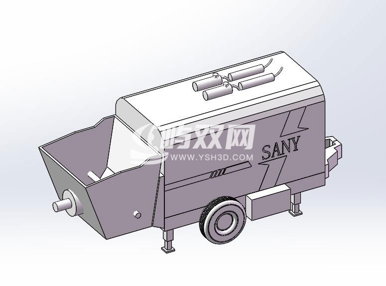 混凝土地泵