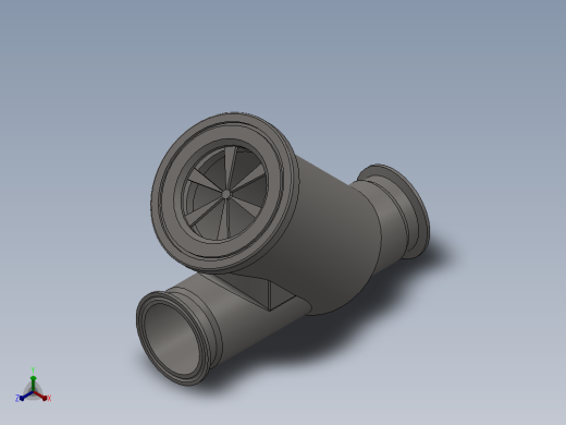 DGX09Y型卡式过滤器[DGX09-DN80]正等轴测缩略图