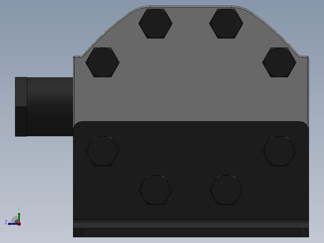 FMA＊-2R＊＊分流器[FMA-2R4.2G]右视图