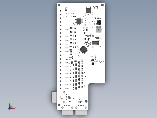 PCB测试板前视缩略图