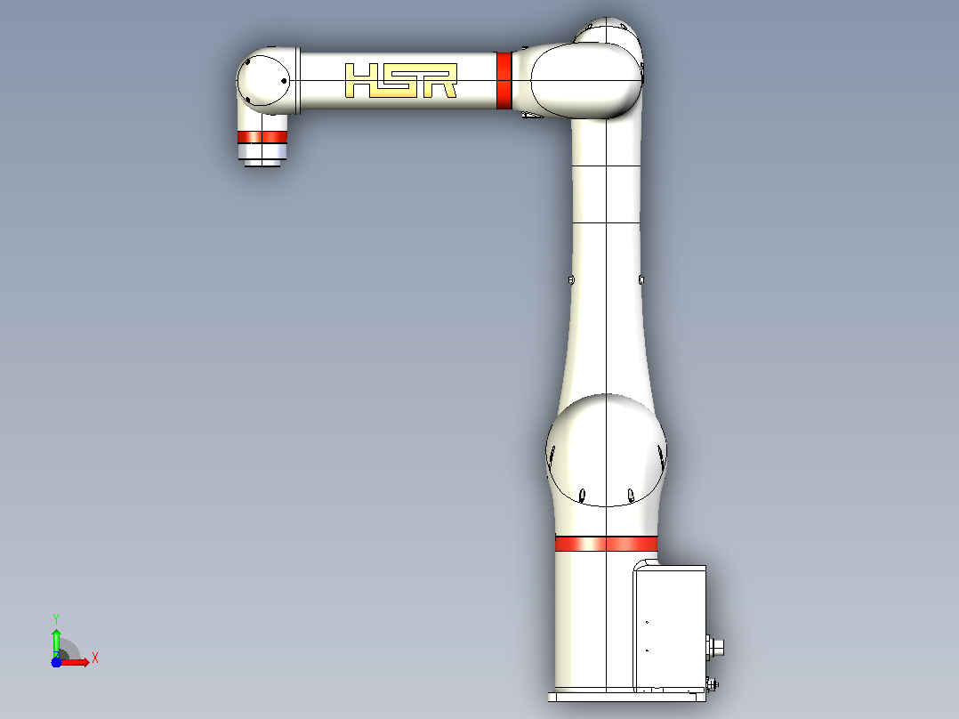 HSR-CR610工业协作机器人前视图