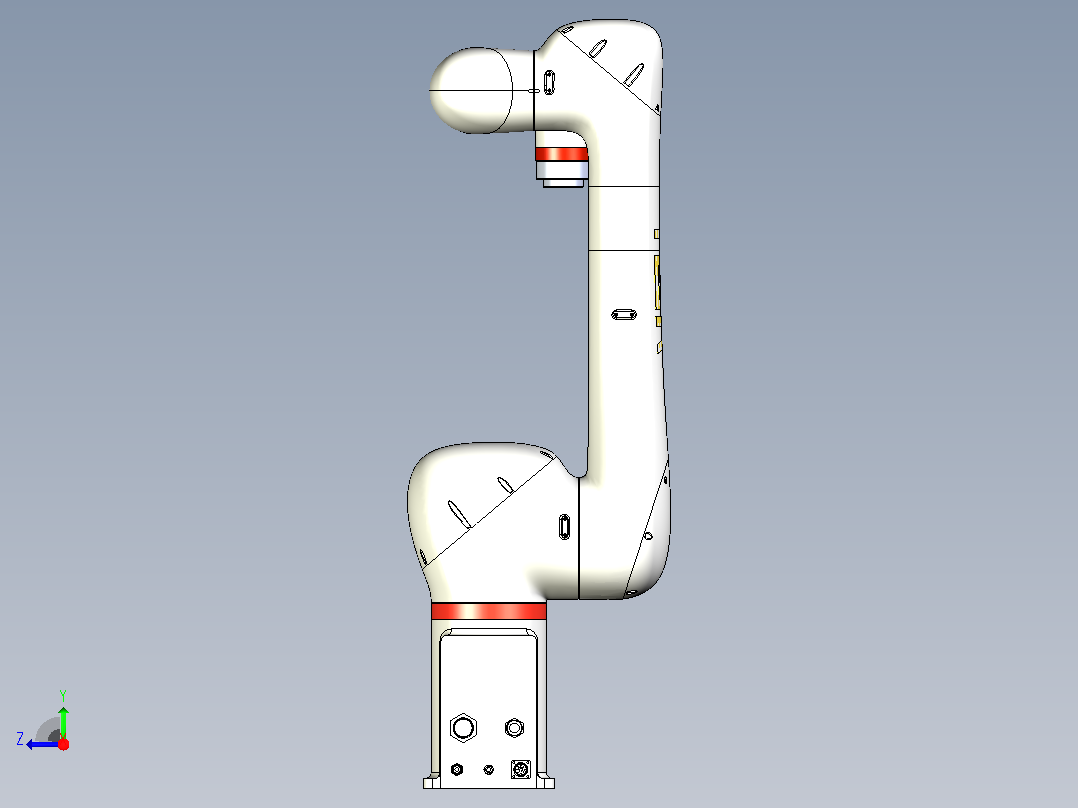 HSR-CR610工业协作机器人右视图