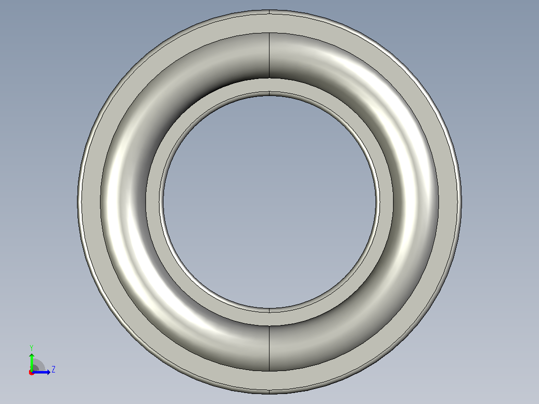 SKF自调心球轴承ball_bearing_2221_k_0左视图