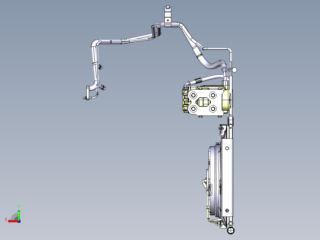 众泰-（EV）云100 -空调系统后视图