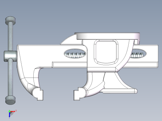 台虎钳SW俯视缩略图