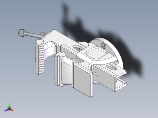 台虎钳SW正等轴测缩略图