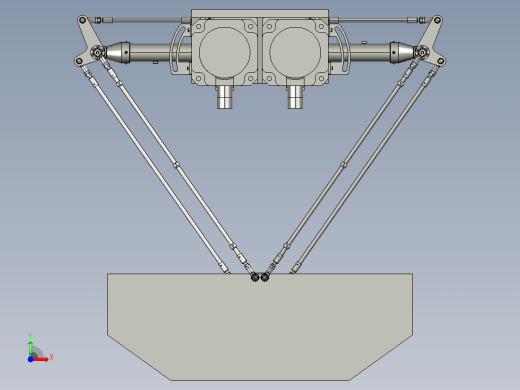 并联机器人D2-600前视缩略图