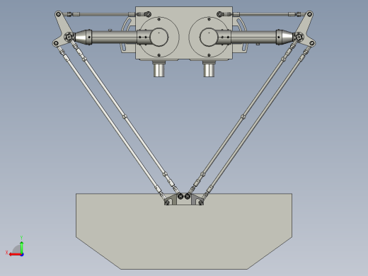 并联机器人D2-600后视缩略图