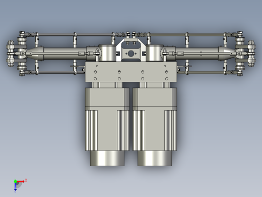 并联机器人D2-600俯视缩略图