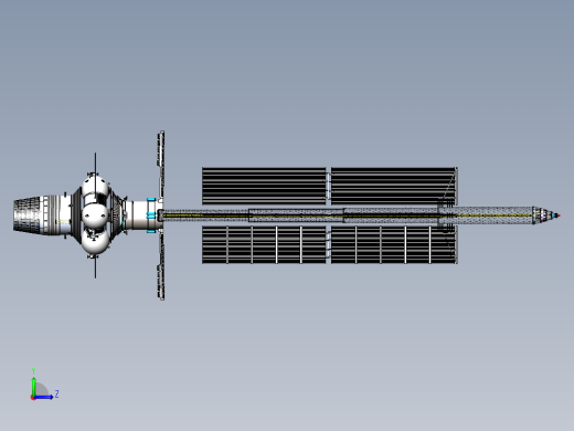 太空助推器左视缩略图