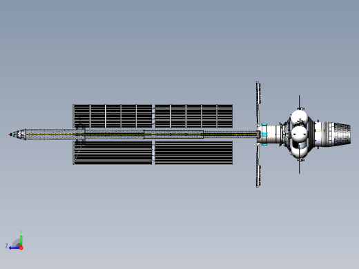太空助推器右视缩略图